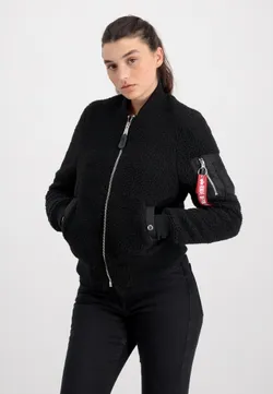 Куртка утепленная женская ALPHA INDUSTRIES MA-1 VF Teddy
