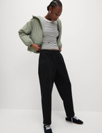 Прямые брюки из трикотажа, имитирующего Denim - Marks & Spencer
