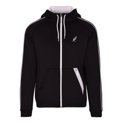 Мужская теннисная кофта Australian Jacket Volee With Hood - nero