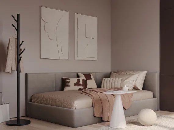 Вешалка напольная forsty, 173 см, черная