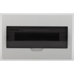 Корпус пластиковый встраиваемый ЭРА SIMPLE ЩРВ-П-18 IP41 прозрачная крышка белый | Корпуса пластиковые распределительные