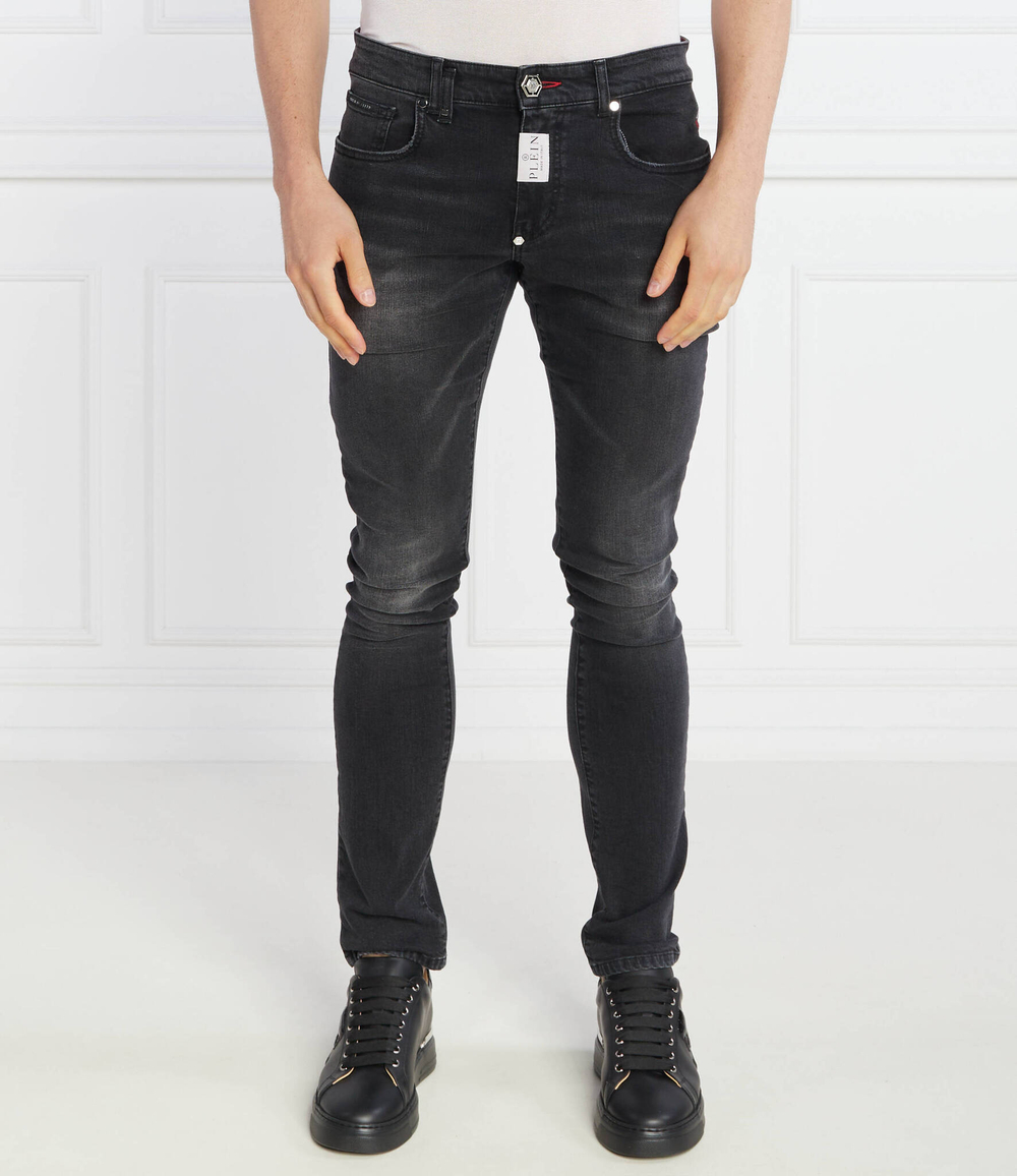 Джинсы Denim Trousers Philipp Plein - графитовый (MDT3554 PDE004N)