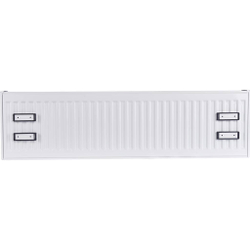 ROMMER 22/300/1100 радиатор стальной панельный боковое подключение Compact (цвет RAL 9016)