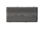 Тротуарная плитка Braer Прямоугольник, Серый, 80 мм