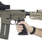 Прорезиненная снайперская рукоятка для AR-15, DLG Tactical