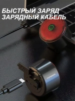 Задний велосипедный фонарь с лазером