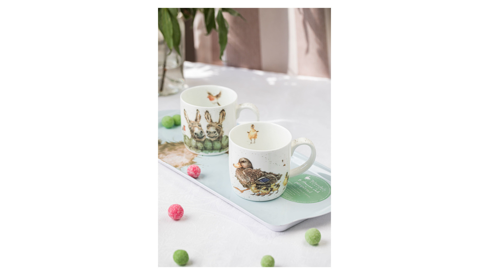 Кружка 310мл Royal Worcester Забавная фауна Утка с утятами