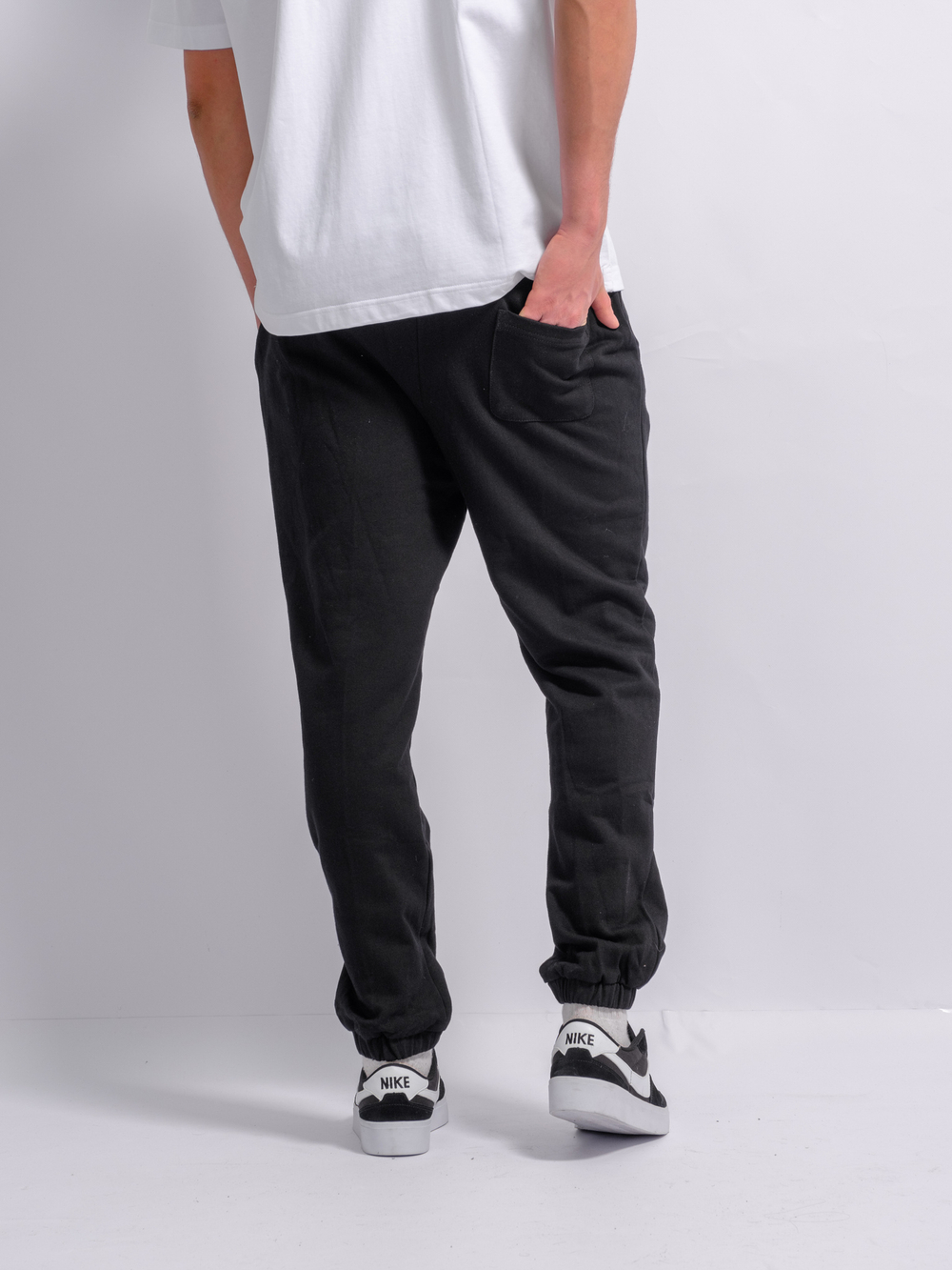 Спорт.штаны Nike #2301 (черн.)