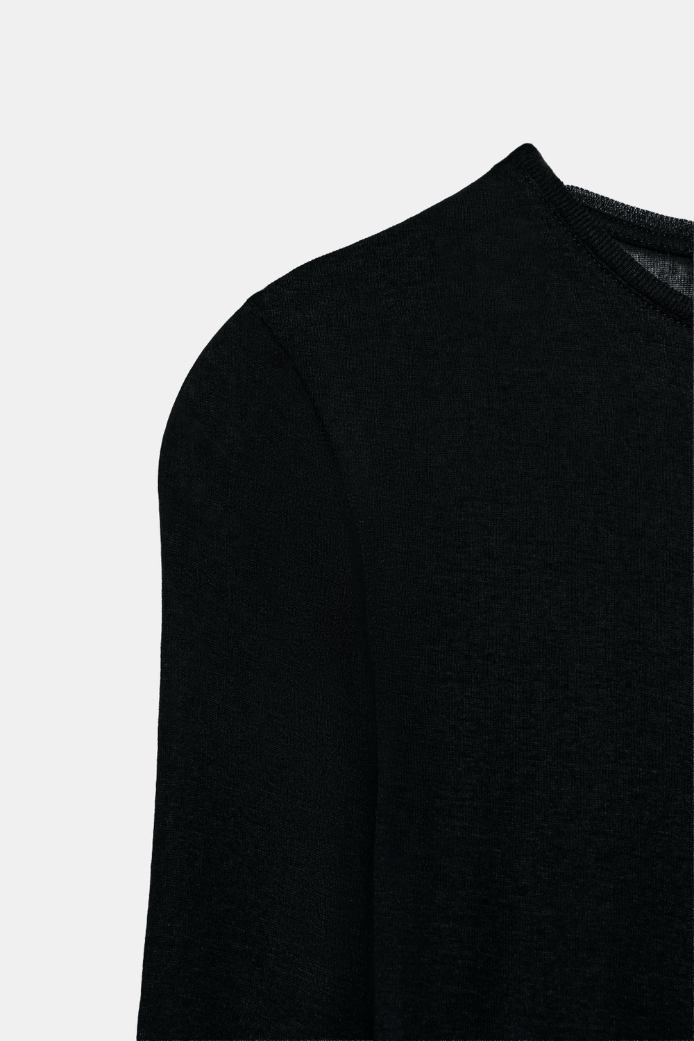 ФУТБОЛКА SUPIMA® С ДЛИННЫМИ РУКАВАМИ — ZARA
