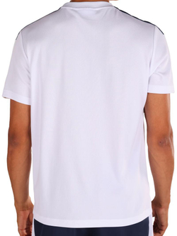 Мужская теннисная футболка Sergio Tacchini Punte - white/smoke