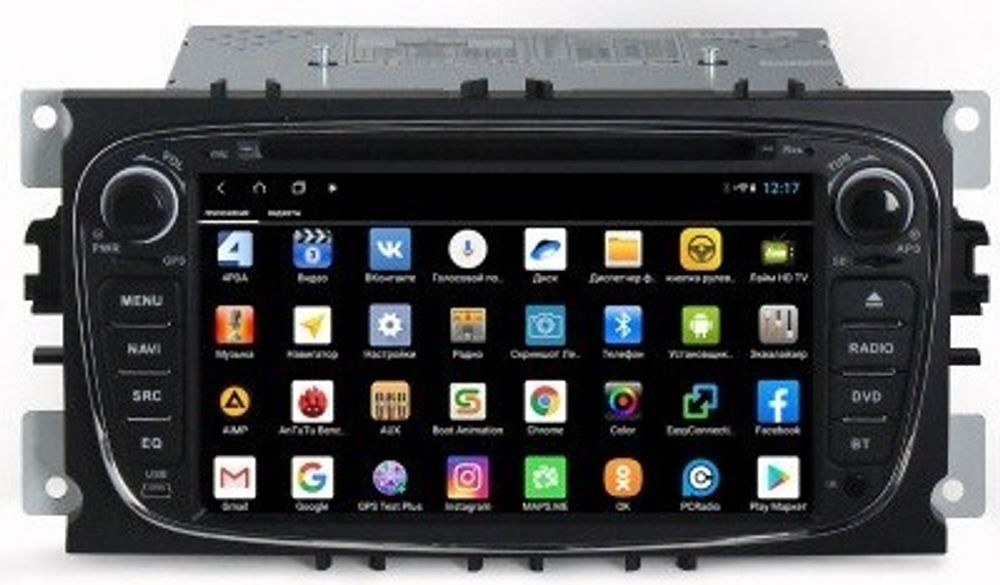 Магнитола для Ford - Parafar PF148XHDDVDb на Android 11, SIM-слот