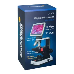 Микроскоп цифровой Levenhuk D450L LCD 7" - фирменная упаковка