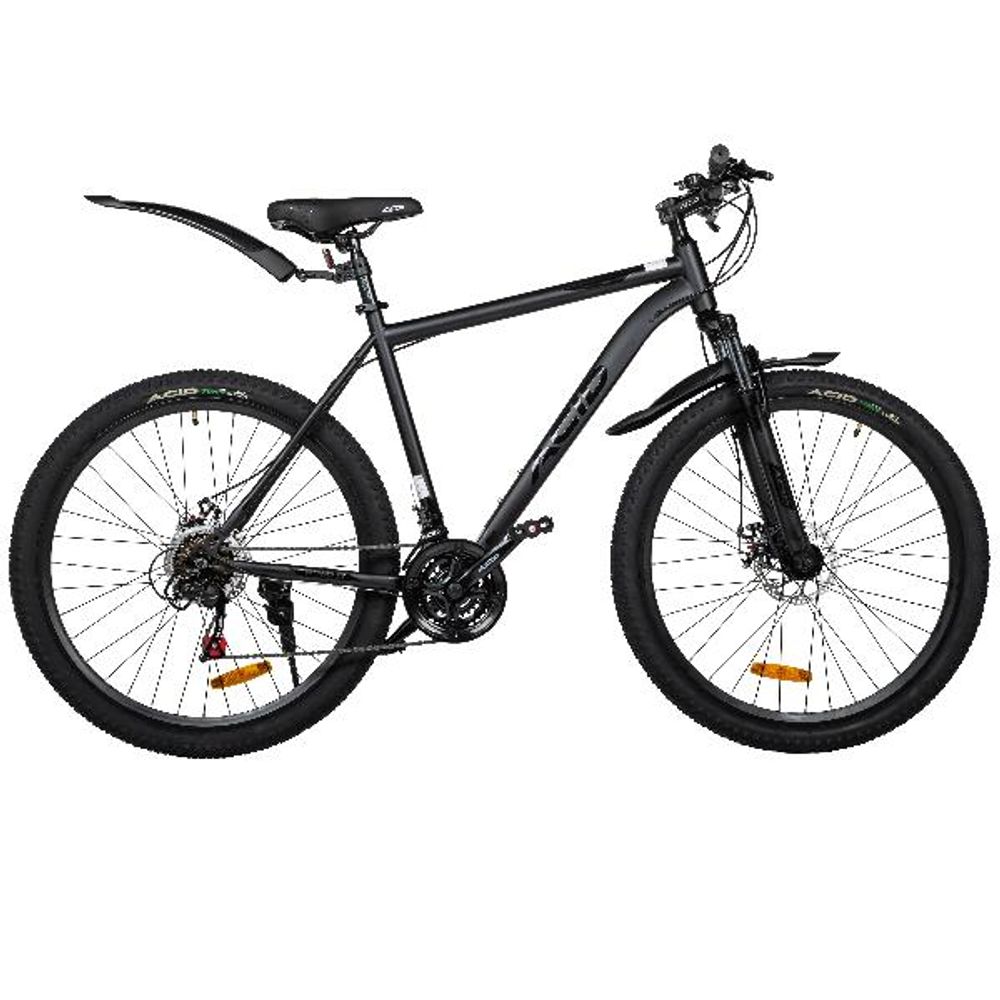 Велосипед 27,5" ACID F 700 D Black Flat/Black 2026