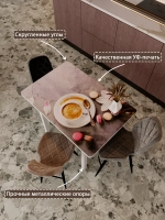 Обеденный стол "Чашка кофе 2" 100x70 см