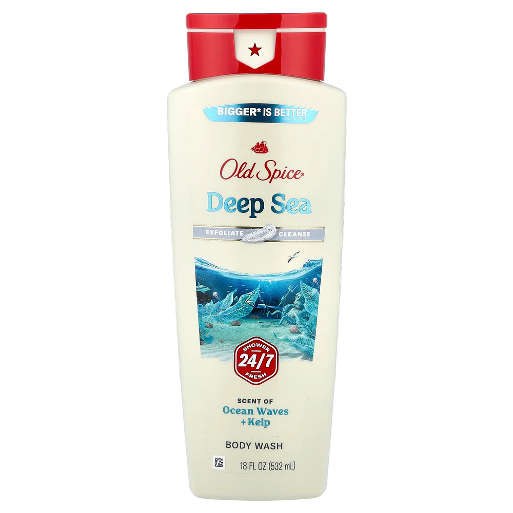 Old Spice, Гель для душа, глубокое очищение с морскими минералами, 532 мл (18 жидк. Унций)