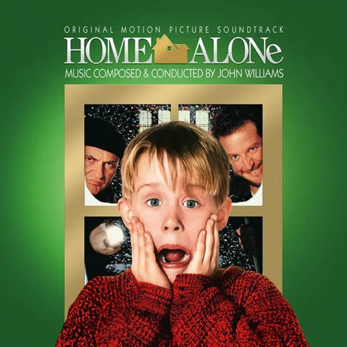 Виниловая пластинка. OST - Home Alone (John Williams) (Red & Gold)