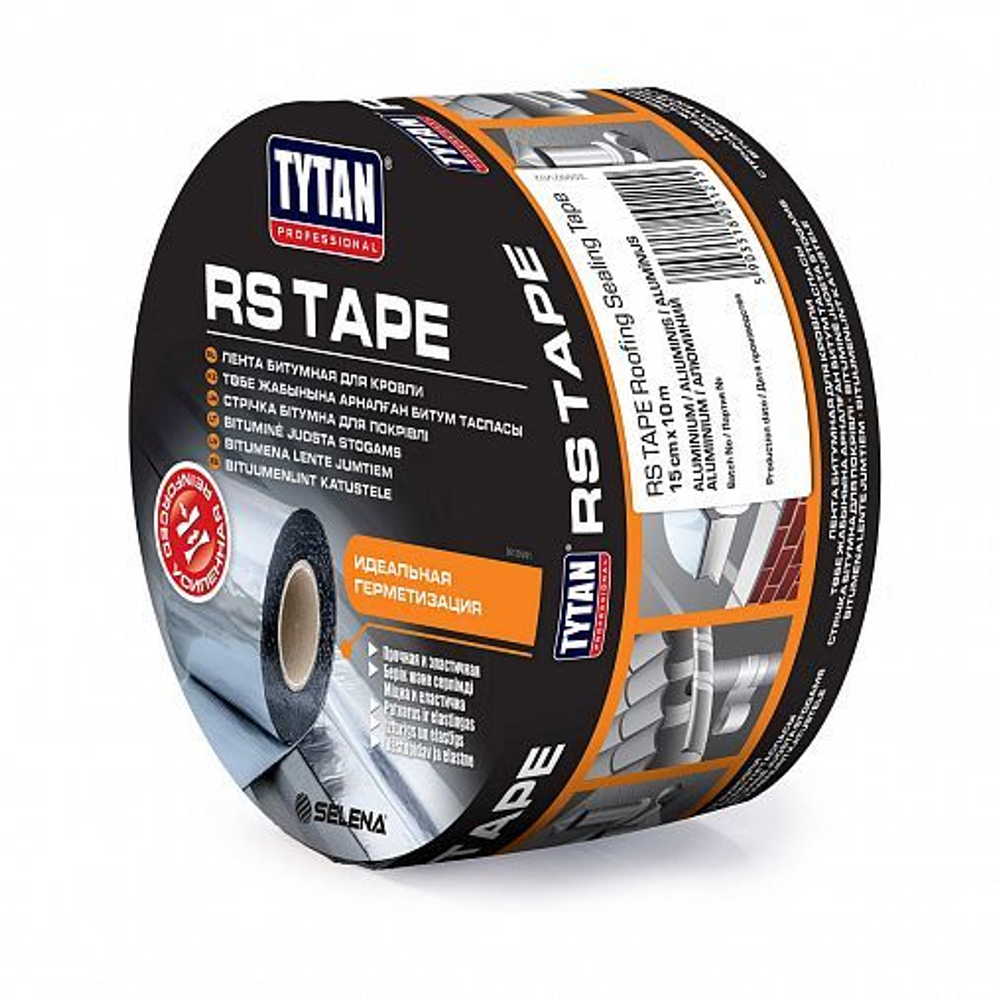 TYTAN PROFESSIONAL RS TAPE Лента битумная для кровли 15см x 10м антрацит