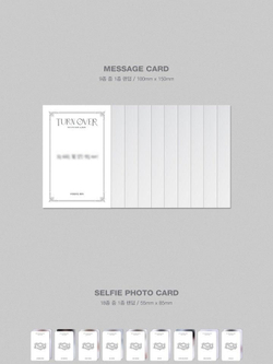 Альбом SF9 - TURN OVER 9th Mini Album 3 Version SET