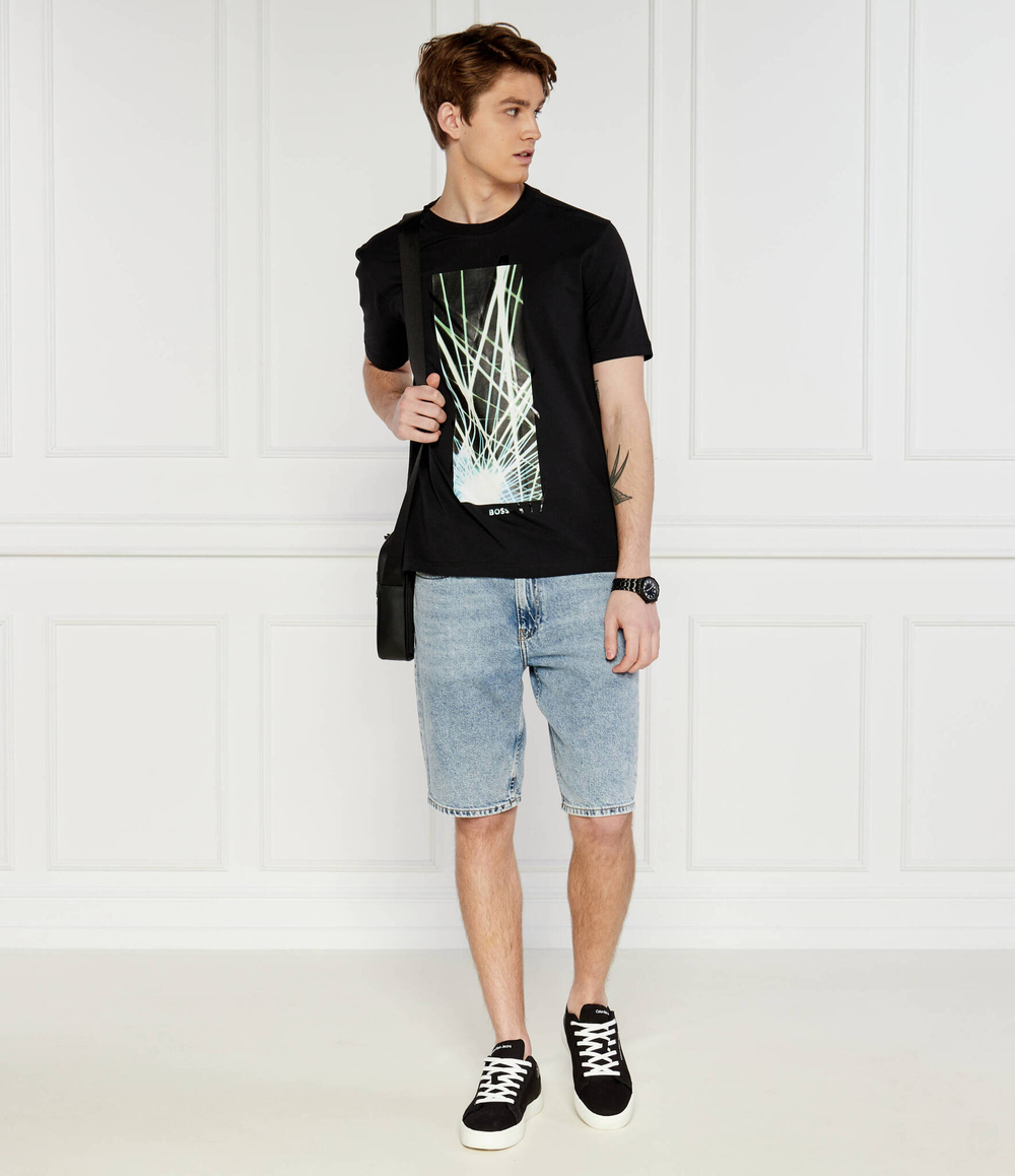 Футболка Tee 6 BOSS GREEN - черный(50514647)