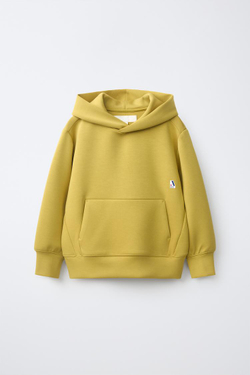 ZARA СПОРТИВНОЕ ХУДИ, ФИСТАШКОВЫЙ