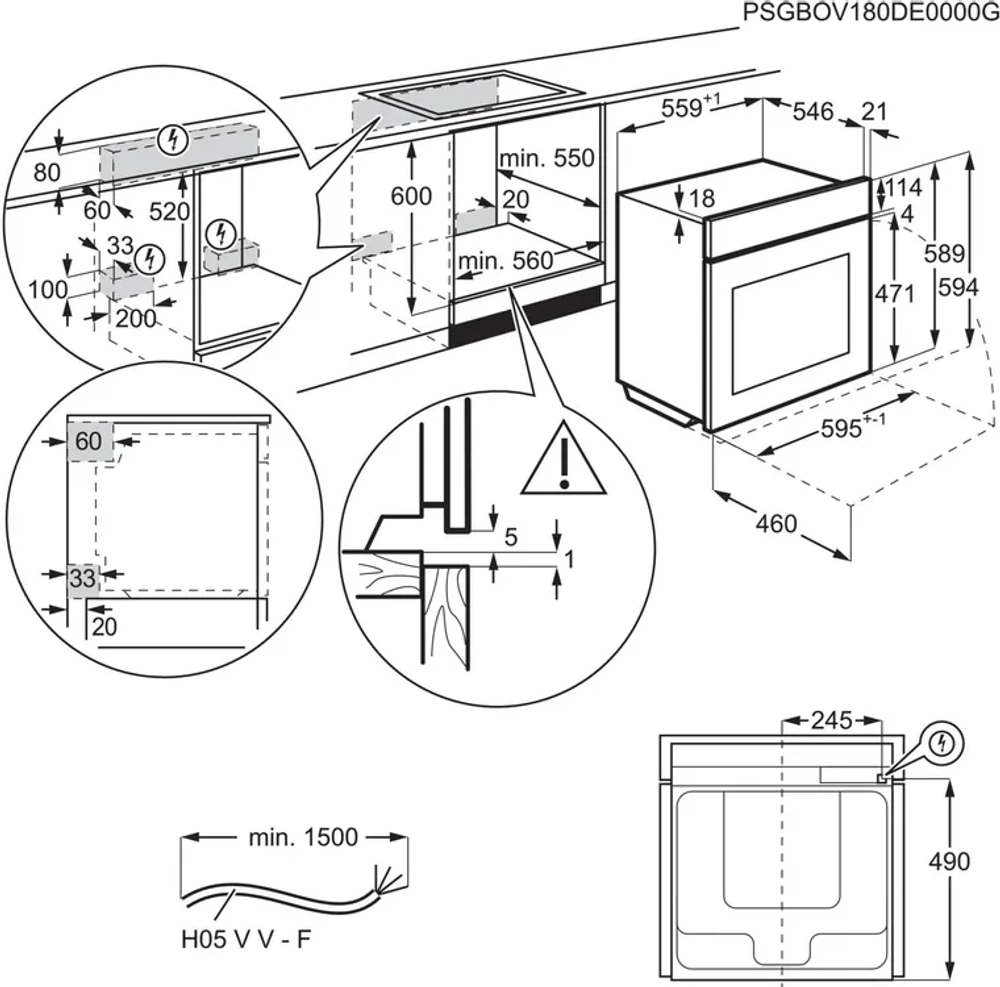 Электрический духовой шкаф Electrolux KOAAS3ST