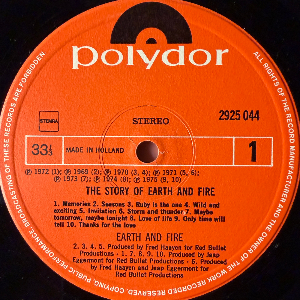 Earth And Fire – The Story Of Earth & Fire (Голландия 1976г.) Т
