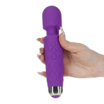 Фиолетовый вибратор-вонд 20,3см Secwell Introducing Enjoy Your Life Massager Wand SW2010