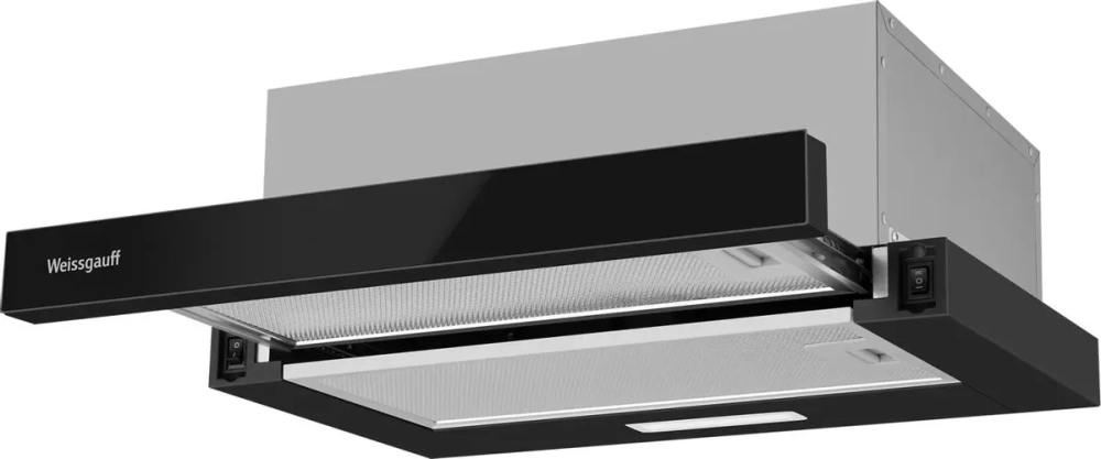 Вытяжка Weissgauff TEL 500 Black Glass - Уценка