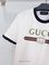 Футболка бело-чёрная от Gucci BP5-919305 — фото 4 [TG b49f0ccaf7d4-004]