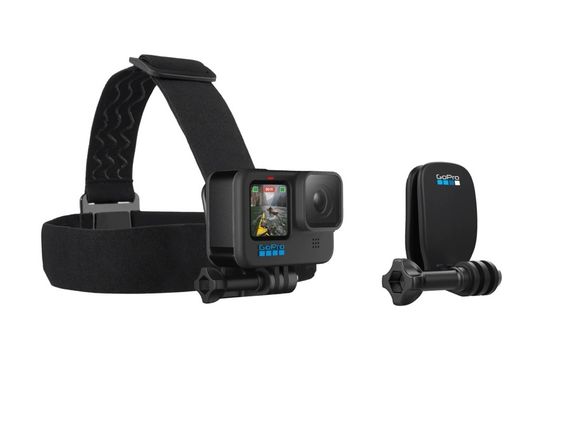 Крепление на голову + клипса на одежду GoPro Headstrap + QuickClip (ACHOM-001)