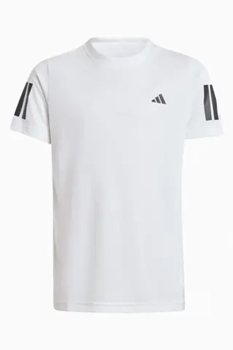 Футболка adidas Club Tennis Climacool 3-Stripes Junior - белый