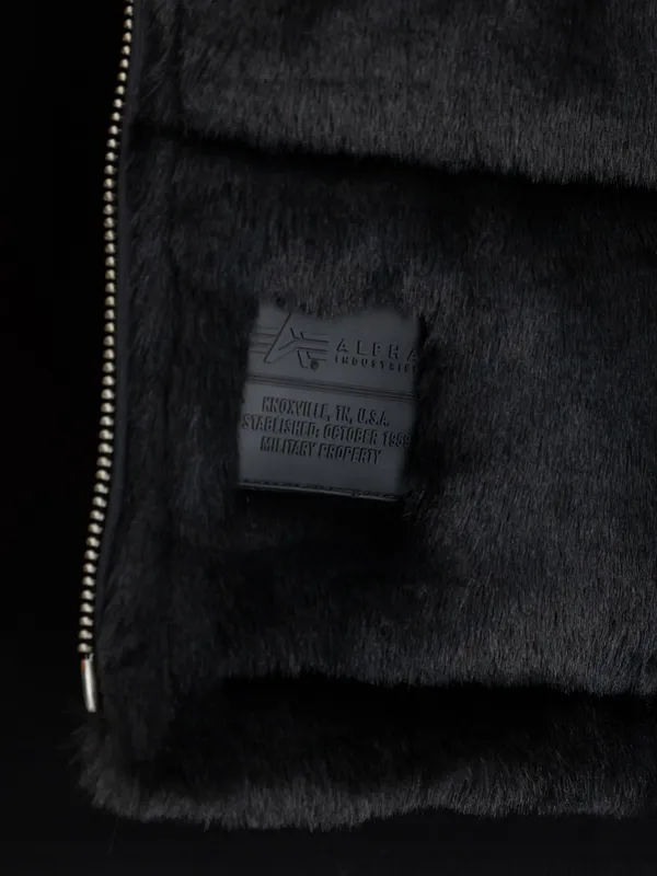 Куртка утепленная женская ALPHA INDUSTRIES Fur Puffer Wmn