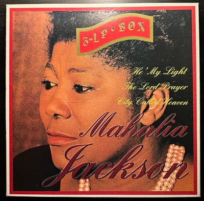 Mahalia Jackson - Mahalia Jackson 3LP (Европа 1984г.)