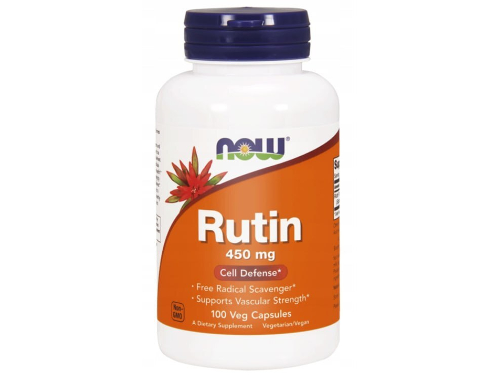Витамины NOW Rutin 450мг 100 шт.