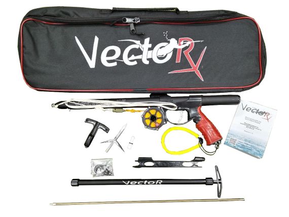 Ружье пневматическое подводное Vector (Вектор) Prime 2.0 550 со смещенной рукоятью 2/3 (комплект)