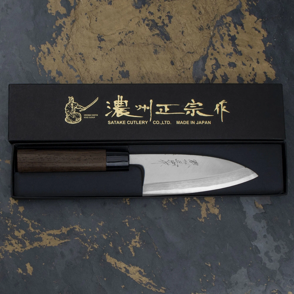 Satake Нож Aogami Pro 12 см Deba EAN 4956617802949