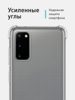 Чехол ROSCO для Samsung Galaxy S20 оптом (арт. SS-S20-HARD-TPU-TRANSPARENT)
