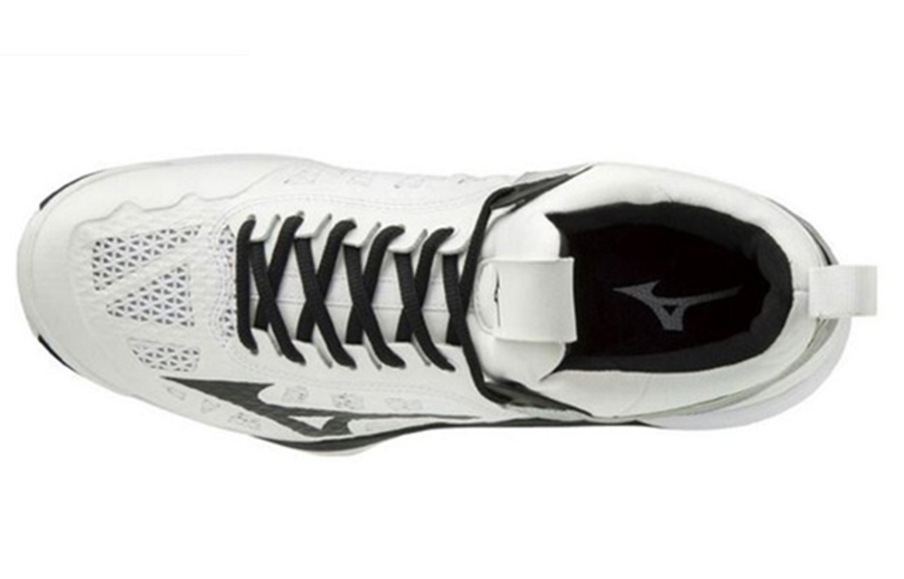 Mizuno Wave M0mentum 2 Textile, Synthetic Leather Comfortable Slip Resistant, Abrasion Resistant, Breathable Low top