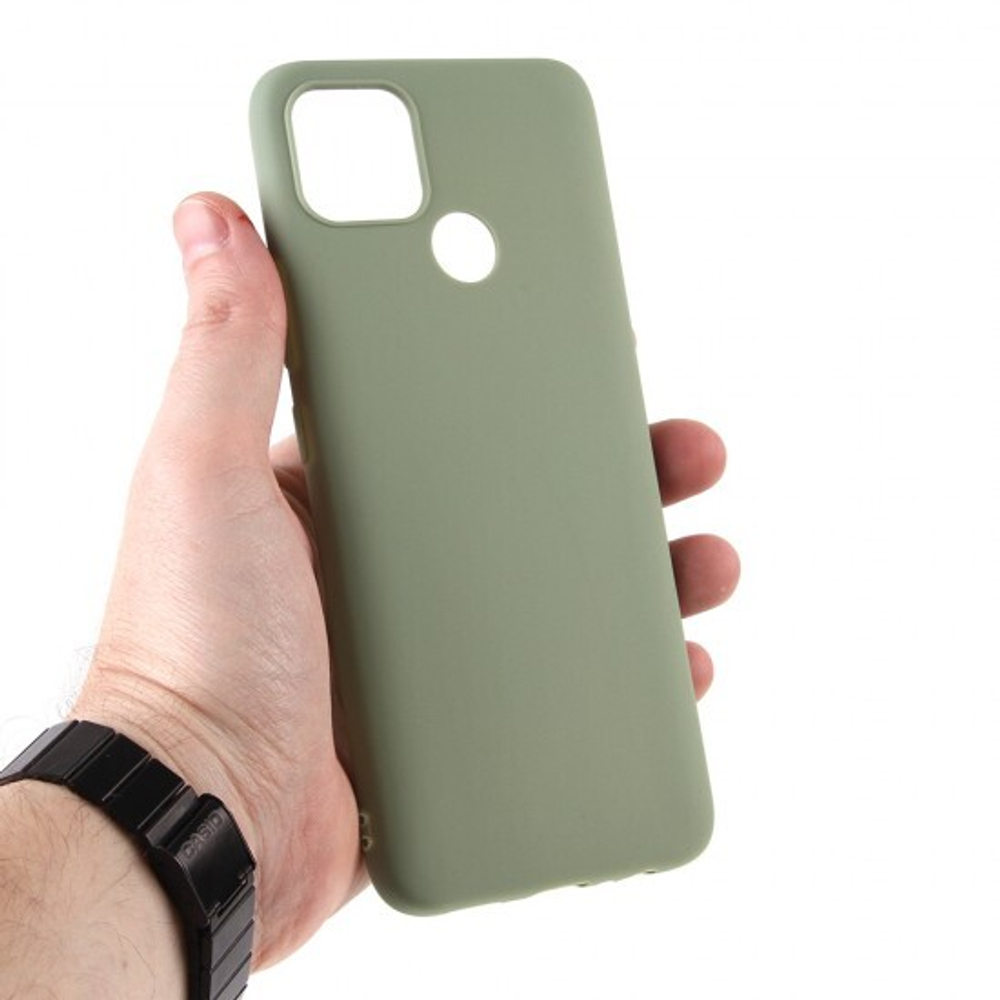 Чехол для Realme C25/С25s, ТПУ, 011010 Темно-синий