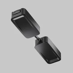 Прямой коннектор питания Accessories for tracks Radity TRA084C-B-12 Maytoni