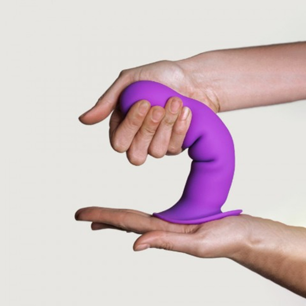 Фаллоимитатор Adrien Lastic Hitsens 3 (18,2×4,3 см), лиловый