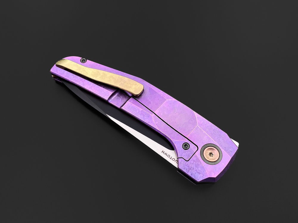 Складной нож Dyag FCF [Tmax DLC Purple CrystalTi]