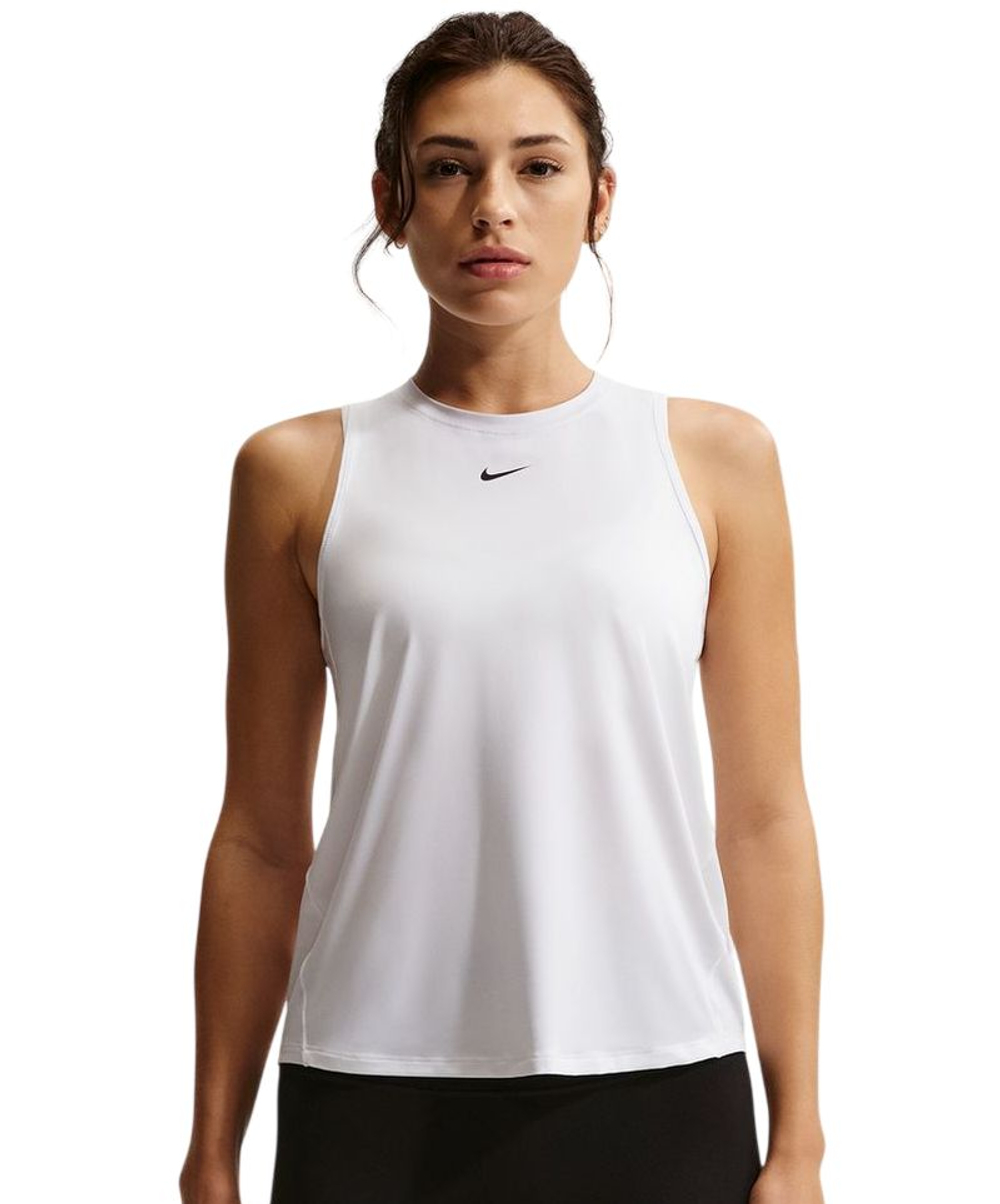 Топ теннисный Nike One Classic Dri-Fit Tank - white/black