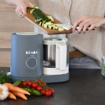 Уцененный товар: блендер-пароварка для детского питания 5 в 1 BEABA Babycook Neo серый