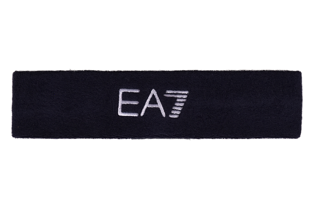 Повязка на голову теннисная EA7 Man Woven Beanie Hat - небесный