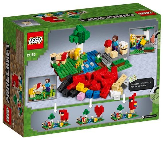 Lego konstruktor Minecraft The Wool Farm