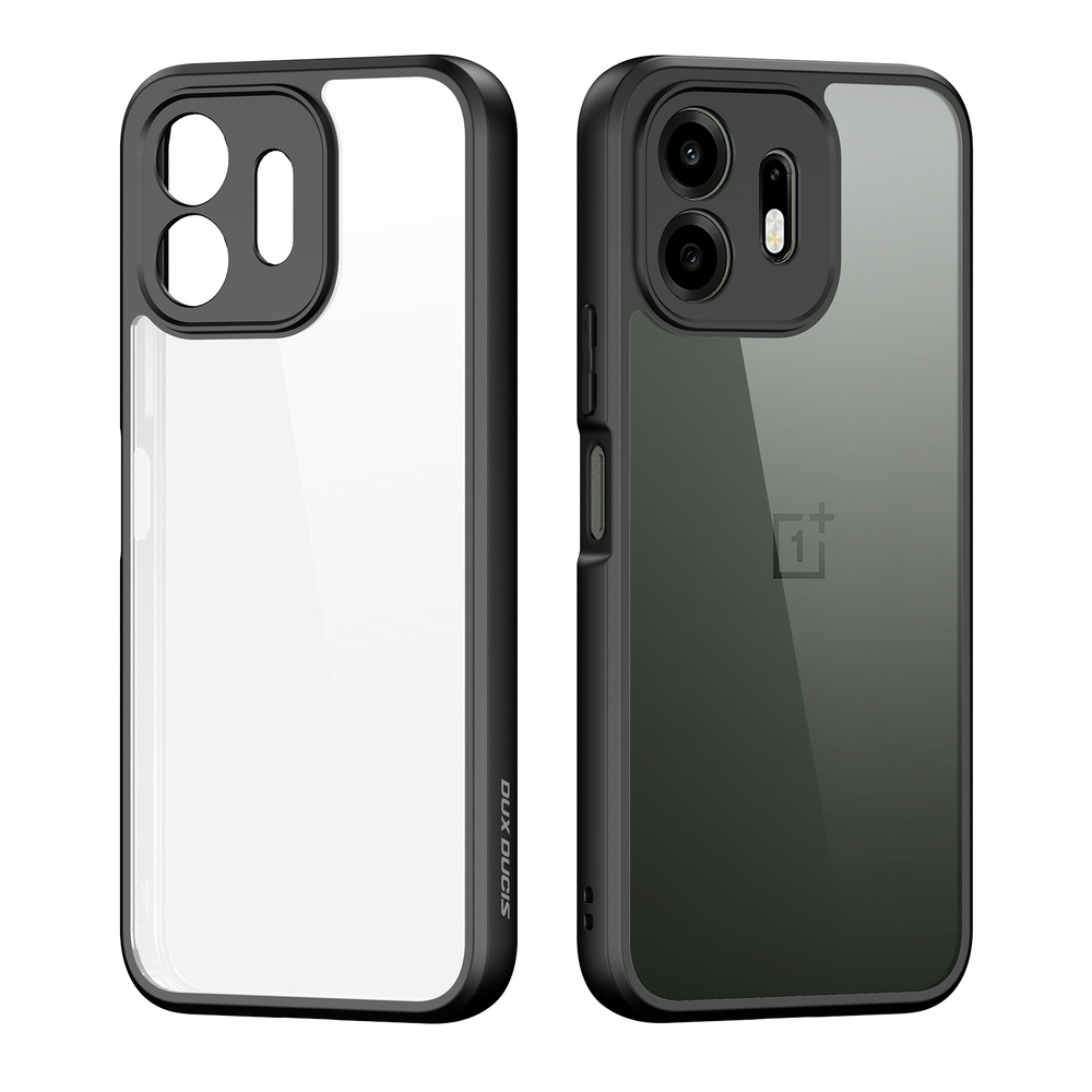 Чехол прозрачный с черными рамками для OnePlus N6 4G, серия Aimo Series Case от Dux Ducis