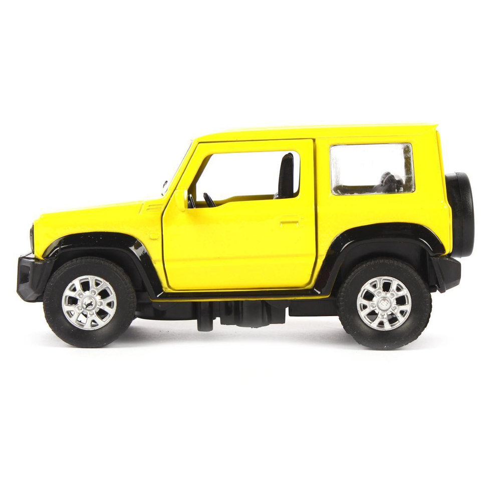 Модель ин. мет. "Suzuki Jimny" 11.5см, двер, баг, желт, коробка JIMNY-12-YEBK (Технопарк)