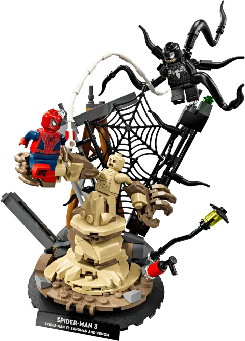 Конструктор LEGO Marvel 76334 Epic Battle: Spider-Man vs. Sandman