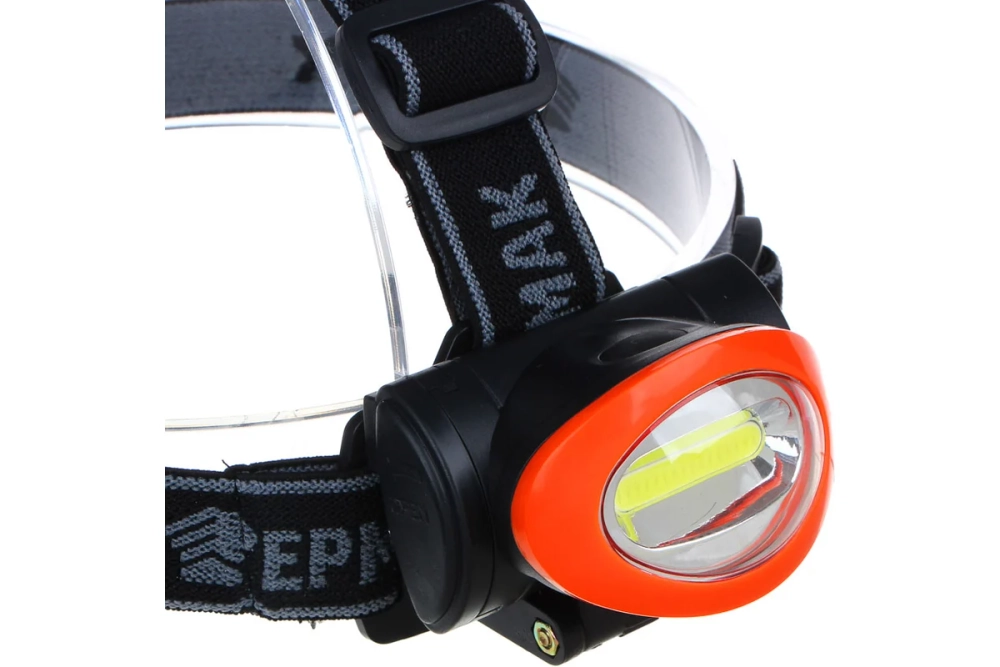 Фонарь ЕРМАК налобный 5 Вт COB LED, 3xAAA, 6,8х4 см 198-056